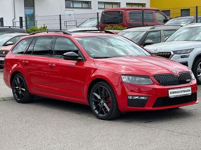 Gebraucht Skoda Octavia RS 184 PS (135 kW) 2015 Rot Kombi