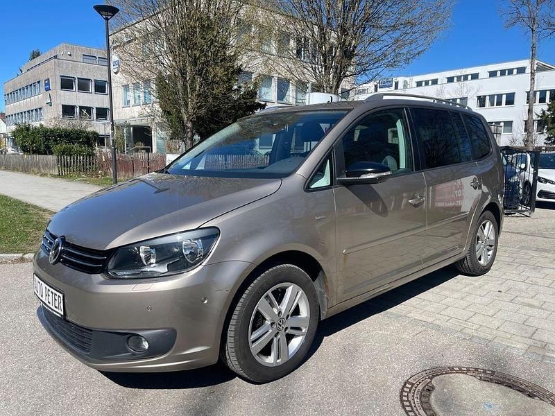 Gebraucht VW Touran Match 140 PS (102 kW) 2012 Beige Van / Kleinbus
