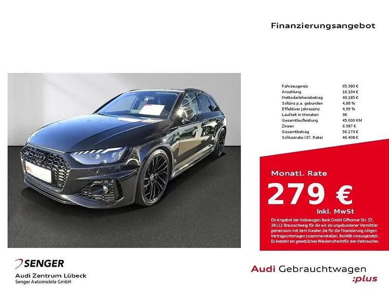 Schwarz Gebraucht 2022 Audi RS4 Kombi | 65.380 € (Guter Preis) - Bild 1/1