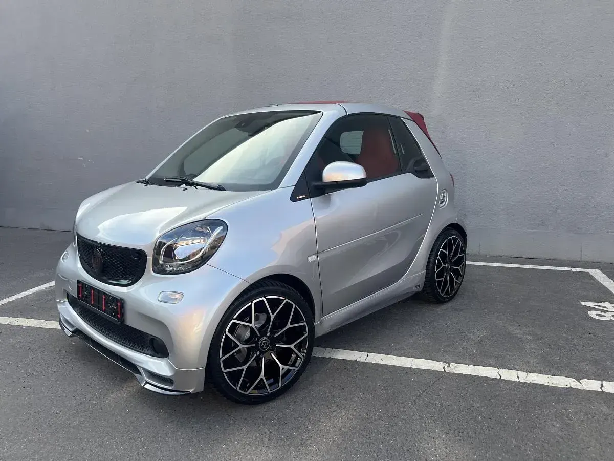Gebraucht Smart ForTwo Cabrio Brabus 90 PS (66 kW) 2017 Silber Cabrio