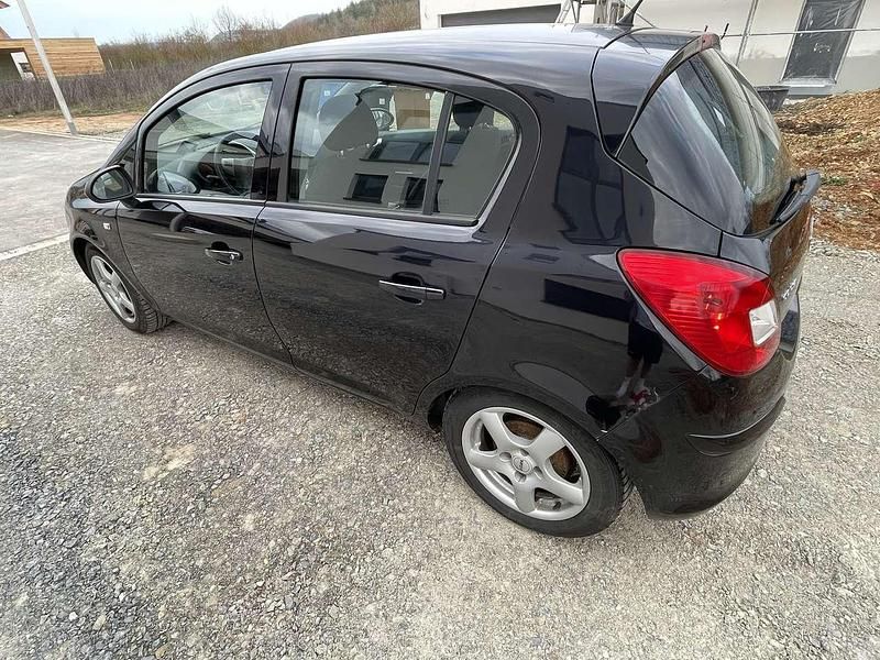 Gebraucht Opel Corsa Edition 60 PS (44 kW) 2008 Schwarz Kleinwagen