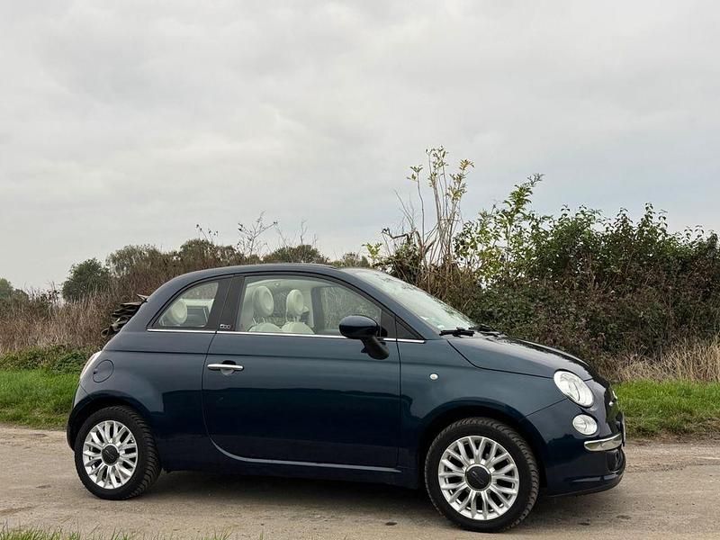 Blau Gebraucht 2015 Fiat 500C Lounge Cabrio | 5.000 € (Guter Preis) - Bild 1/4