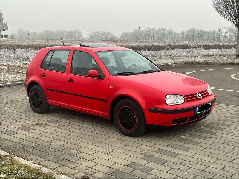 Rot Gebraucht 1998 VW Golf III Kleinwagen | 1.890 € (Fairer Preis) - Bild 1/4