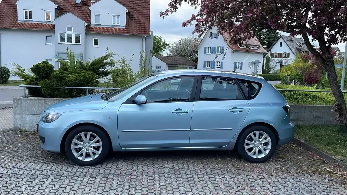 Gebraucht Mazda 3 105 PS (77 kW) 2007 Blau Kombi