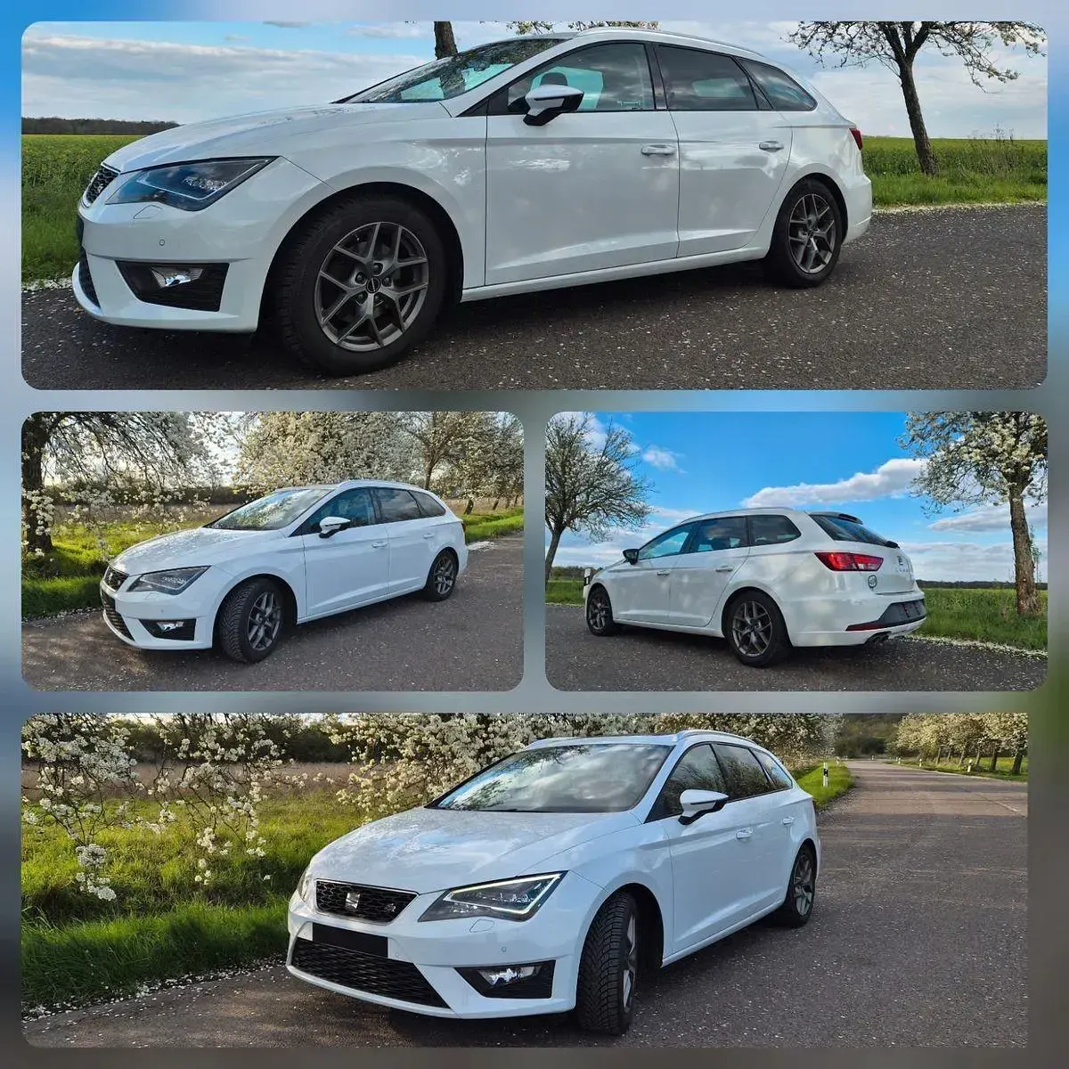 Gebraucht Seat Leon ST FR 150 PS (110 kW) 2015 Weiß Kombi