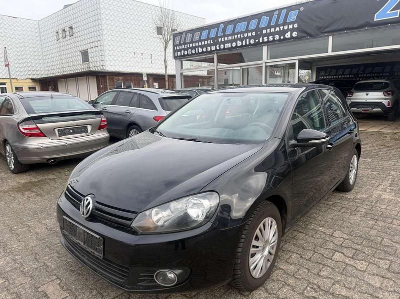 Gebraucht VW Golf VI 80 PS (58 kW) 2009 Schwarz Kleinwagen