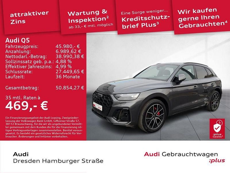 Gebraucht Audi Q5 S-Line 367 PS (269 kW) 2023 Daytonagrau perleffekt SUV