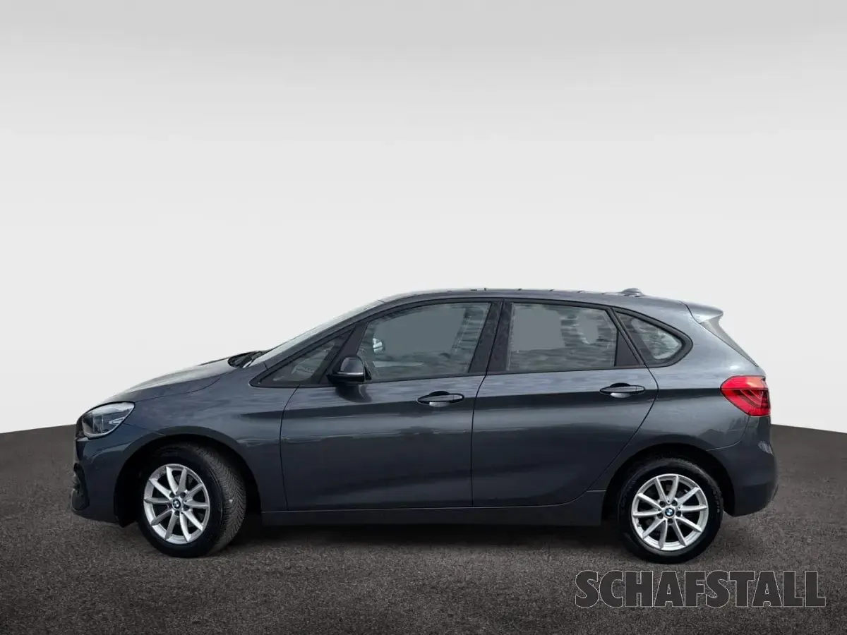Gebraucht BMW 218 Active Tourer Advantage 140 PS (102 kW) 2019 Mineralgrau metallic Van / Kleinbus