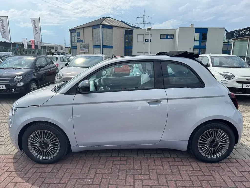 Neu Fiat 500C Icon 65 PS (47 kW) 2026 Blau Cabrio