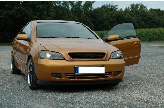 Second-hand Opel Astra 158 CP (116 kW) 2000 Galben Coupe