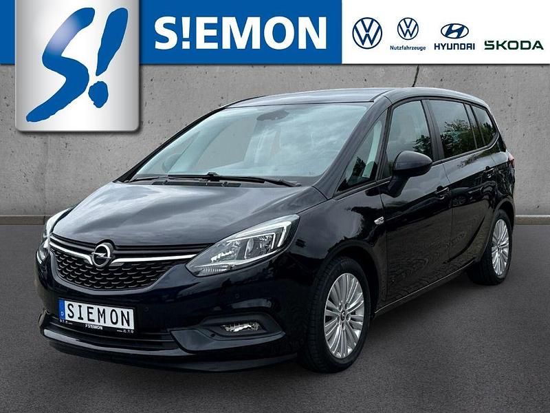 Blau Gebraucht 2018 Opel Zafira Tourer Van / Kleinbus | 14.430 € (Fairer Preis) - Bild 1/4