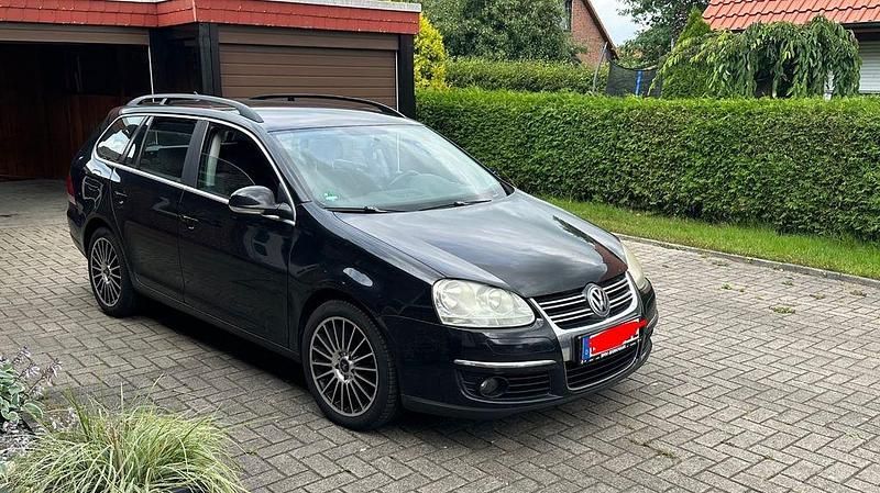 Schwarz Gebraucht 2008 VW Golf V Comfortline Kombi | 2.000 € (Teuer) - Bild 1/4