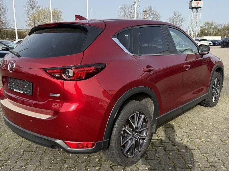 Gebraucht Mazda CX-5 Exclusive-Line 165 PS (121 kW) 2018 Magmarot metallic SUV