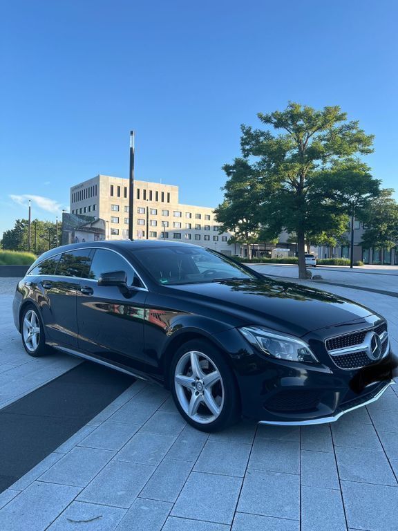 Schwarz Gebraucht 2014 Mercedes CLS350 AMG Kombi | 14.999 € (Guter Preis) - Bild 1/4