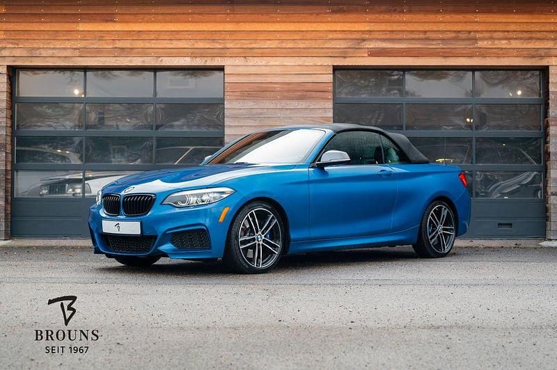 Blau Gebraucht 2018 BMW M240 M Sport Cabrio | 39.950 € (Etwas zu teuer) - Bild 1/4