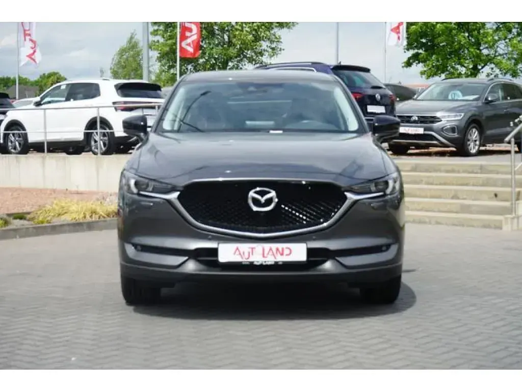 Gebraucht Mazda CX-5 Edition 194 PS (142 kW) 2020 Polymetal grau metallic (metallic) SUV