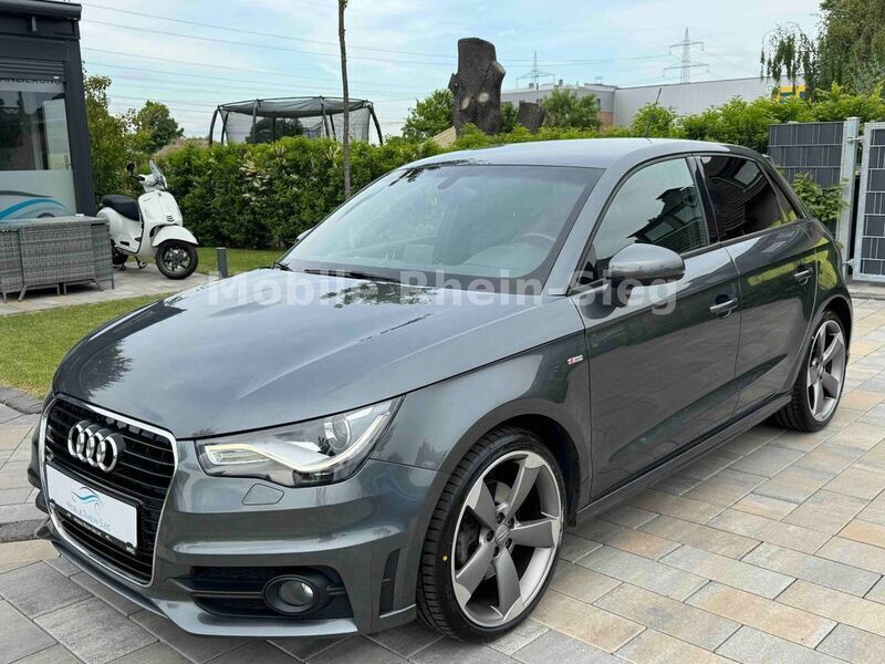 Grau Gebraucht 2012 Audi A1 Sportback S-Line Kleinwagen | 12.380 € (Fairer Preis) - Bild 1/4