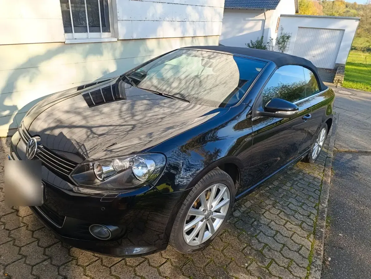 Gebraucht VW Golf Cabriolet 105 PS (77 kW) 2016 Schwarz Cabrio