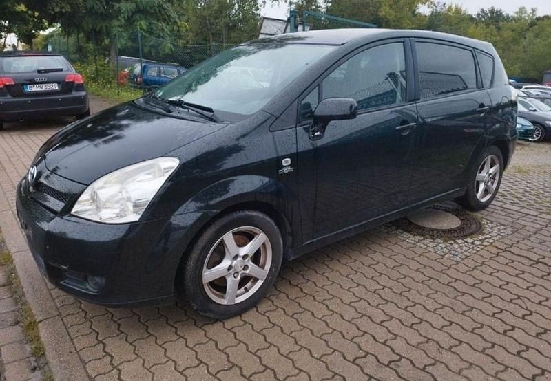 Schwarz Gebraucht 2006 Toyota Corolla Verso Sol Van / Kleinbus | 4.500 € (Fairer Preis) - Bild 1/4