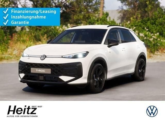 Pure white Neu 2025 VW T-Roc R-line SUV | 48.614 € - Bild 1/4