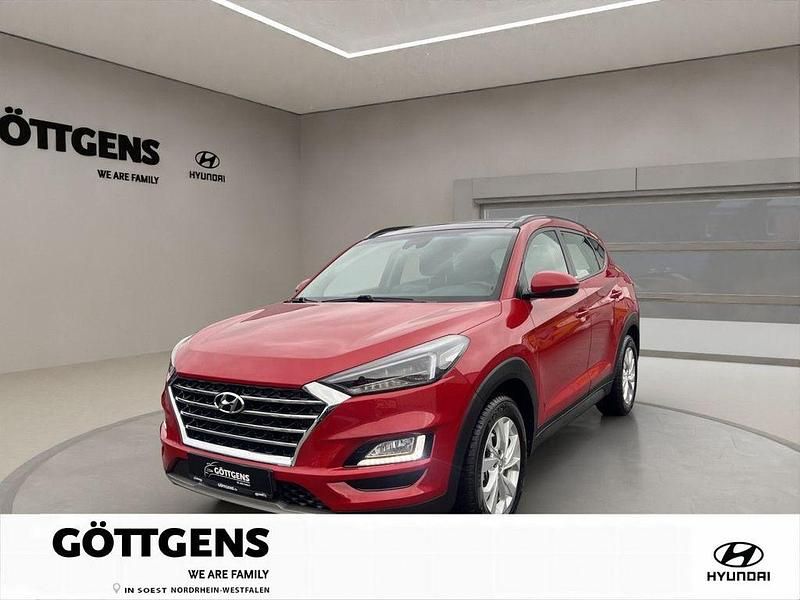 Fiery red Gebraucht 2020 Hyundai Tucson Trend SUV | 20.990 € (Fairer Preis) - Bild 1/4