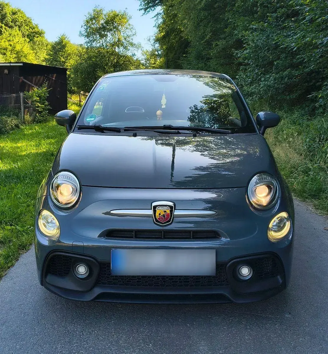 Gebraucht Abarth 595 145 PS (106 kW) 2019 Grau Kleinwagen