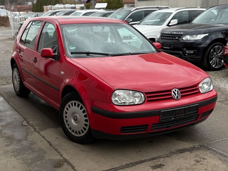 Rot Gebraucht 2002 VW Golf IV Basis Limousine | 700 € (Superpreis) - Bild 1/4