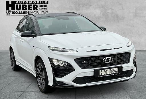 Gebraucht Hyundai Kona N Line 120 PS (88 kW) 2021 Schwarz metallic SUV