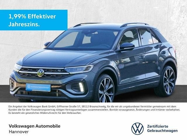 Indiumgrau metallic Gebraucht 2024 VW T-Roc R-line SUV | 34.990 € - Bild 1/3