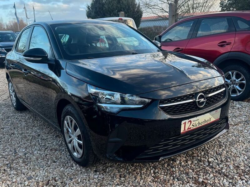 Schwarz Gebraucht 2021 Opel Corsa Edition Kleinwagen | 10.999 € (Guter Preis) - Bild 1/4
