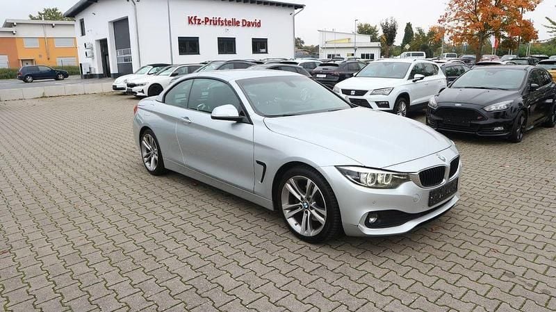 Gebraucht BMW 420 Advantage 190 PS (139 kW) 2017 Silber Cabrio