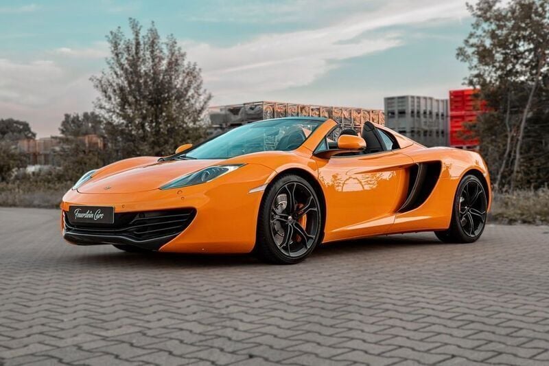 Orange metallic Gebraucht 2014 McLaren MP4-12C Cabrio | 134.900 € (Etwas zu teuer) - Bild 1/4