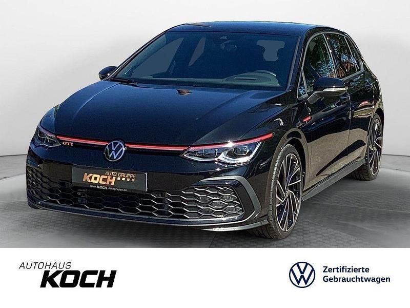 Grenadillschwarz metallic Gebraucht 2024 VW Golf VIII GTI Limousine | 33.890 € (Fairer Preis) - Bild 1/4