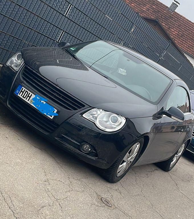 Schwarz Gebraucht 2006 VW Eos Individual Cabrio | 5.499 € (Fairer Preis) - Bild 1/4