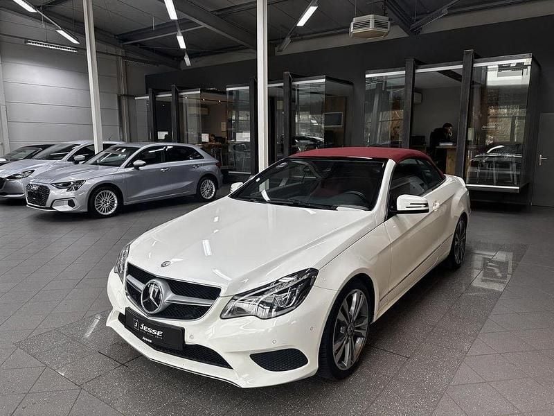 Weiß Gebraucht 2014 Mercedes E250 Cabrio | 19.990 € (Fairer Preis) - Bild 1/4