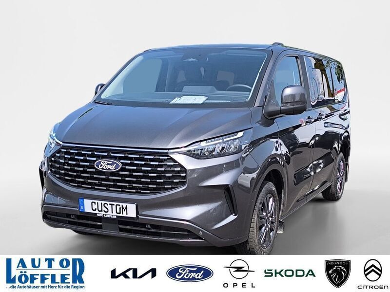 Grau Neu 2025 Ford Tourneo Custom Titanium Van / Kleinbus | 49.880 € (Fairer Preis) - Bild 1/4