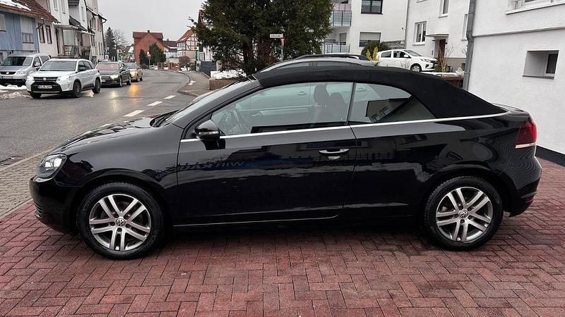 Gebraucht VW Golf Cabriolet 105 PS (77 kW) 2012 Schwarz Cabrio