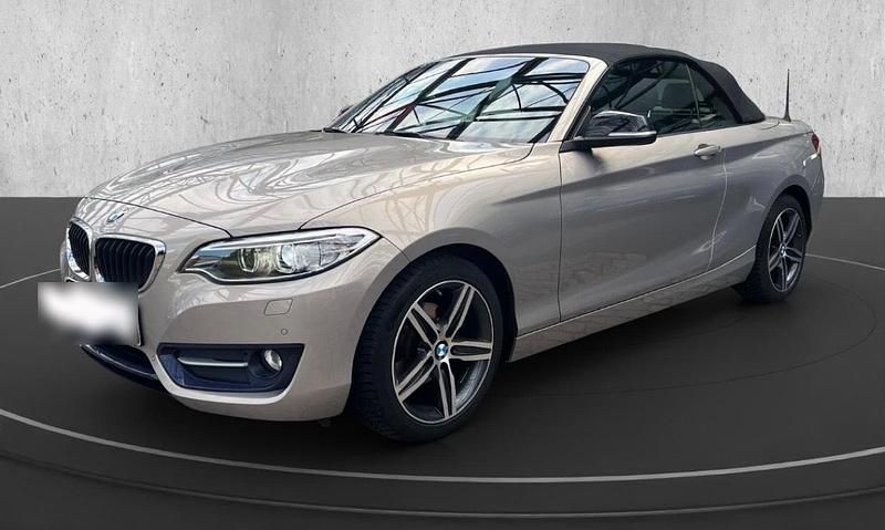 Gebraucht BMW 218 136 PS (100 kW) 2016 Beige Cabrio