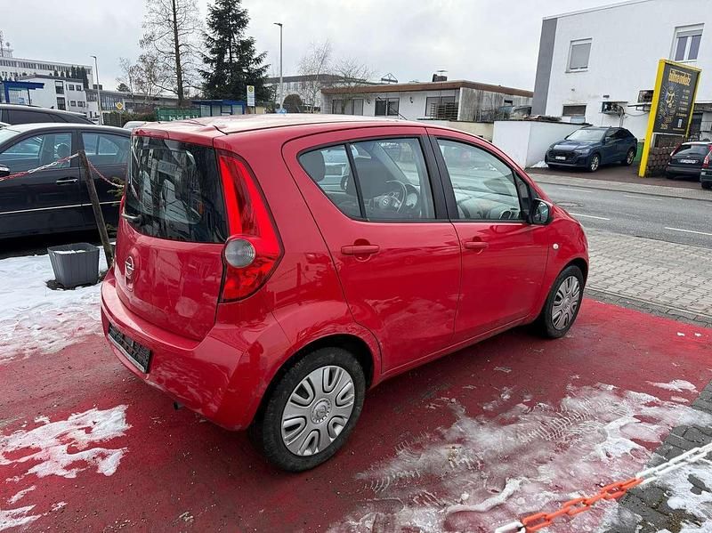 Gebraucht Opel Agila Edition 65 PS (47 kW) 2008 H:glutrot/f:tomatenrot Kleinwagen