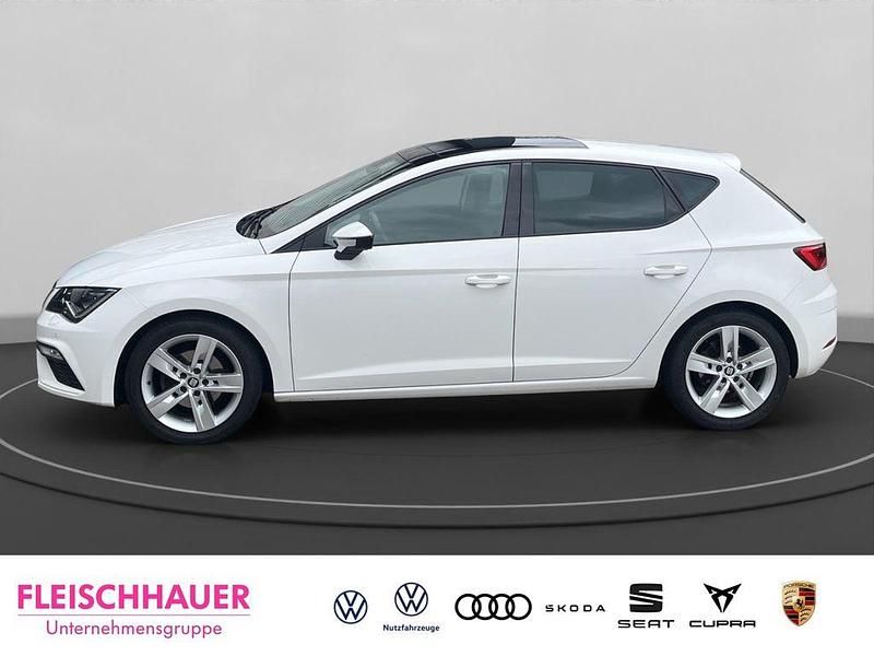 Usata Seat Leon FR 150 CV (110 kW) 2017 Bianco Berlina