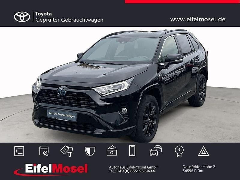 Schwarz Gebraucht 2021 Toyota RAV4 Hybrid Edition SUV | 33.960 € - Bild 1/4