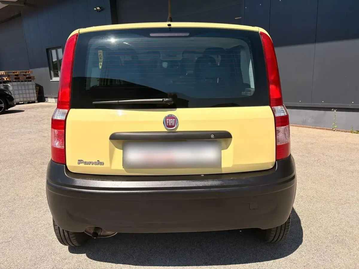 Gebraucht Fiat Panda 54 PS (39 kW) 2009 Gelb Kleinwagen
