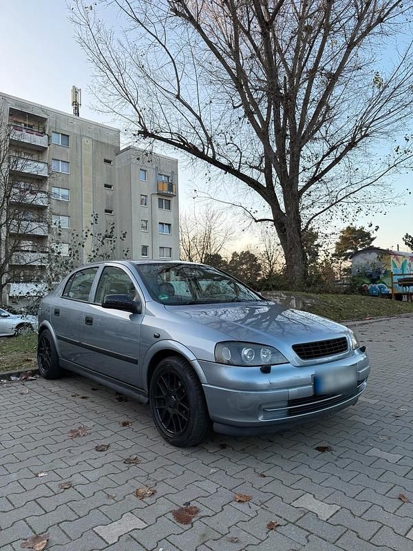 Gebraucht Opel Astra 84 PS (61 kW) 2003 Grau Limousine