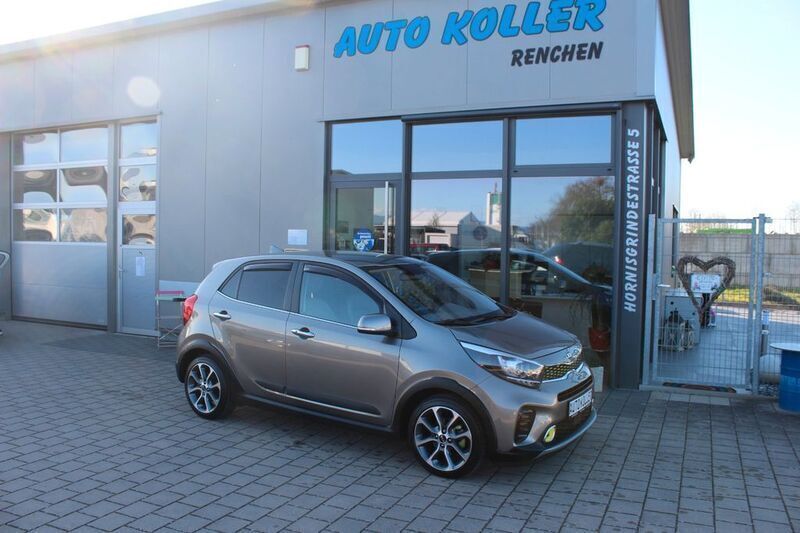 Silber Gebraucht 2020 Kia Picanto X-Line Kleinwagen | 13.500 € (Fairer Preis) - Bild 1/4