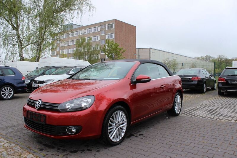 Rot Gebraucht 2014 VW Golf Cabriolet Cup Cabrio | 8.500 € (Guter Preis) - Bild 1/4