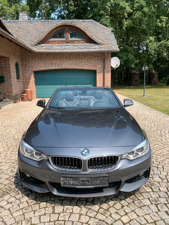 Grau Gebraucht 2015 BMW 435 M Sport Cabrio | 15.799 € (Fairer Preis) - Bild 1/4