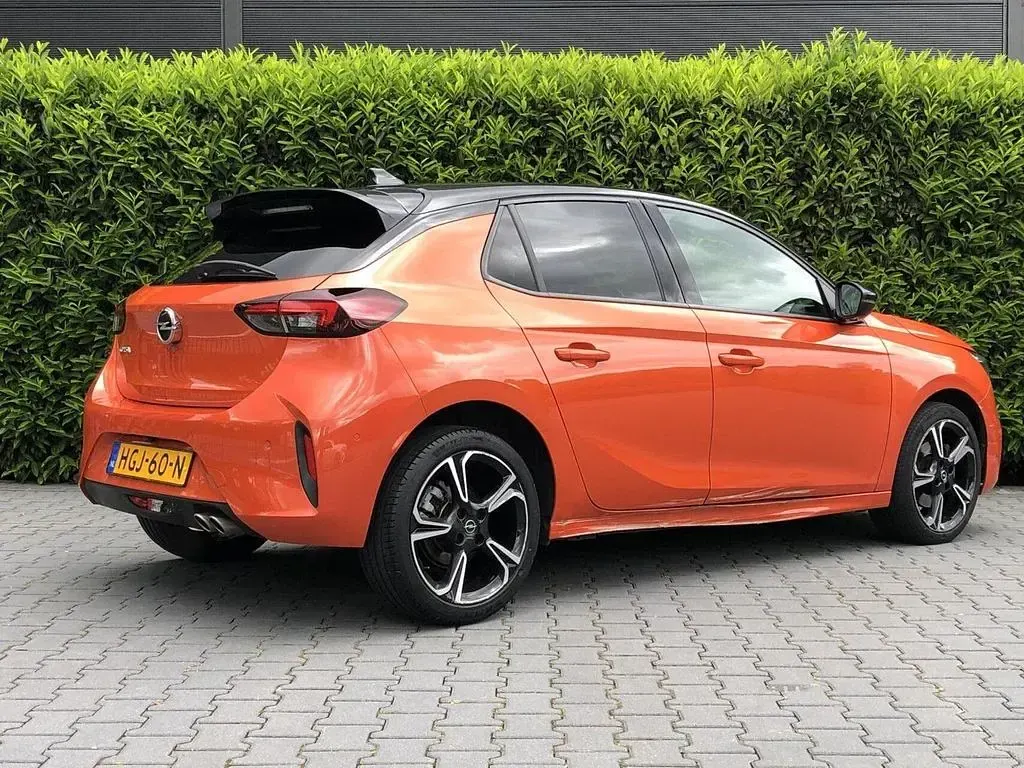 Usata Opel Corsa GS Line 131 CV (96 kW) 2020 Arancione Utilitaria