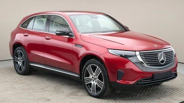 Gebraucht Mercedes EQC400 300 kW (408 PS) 2022 Rot SUV