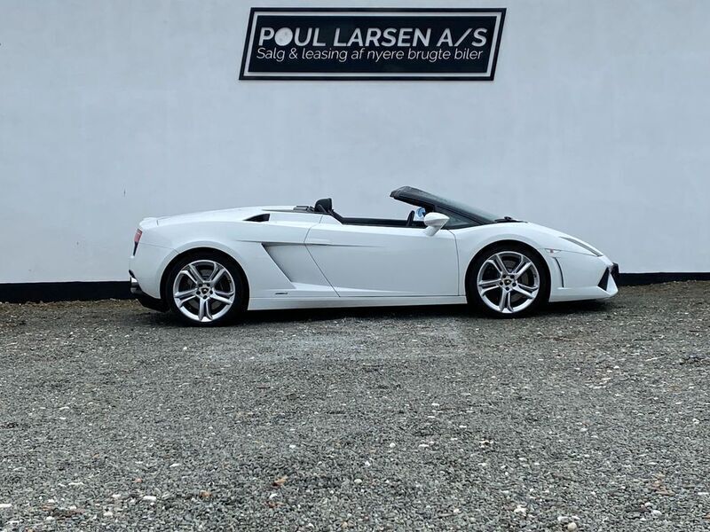 Second-hand Lamborghini Gallardo 560 CP (411 kW) 2010 Alb Cabrio