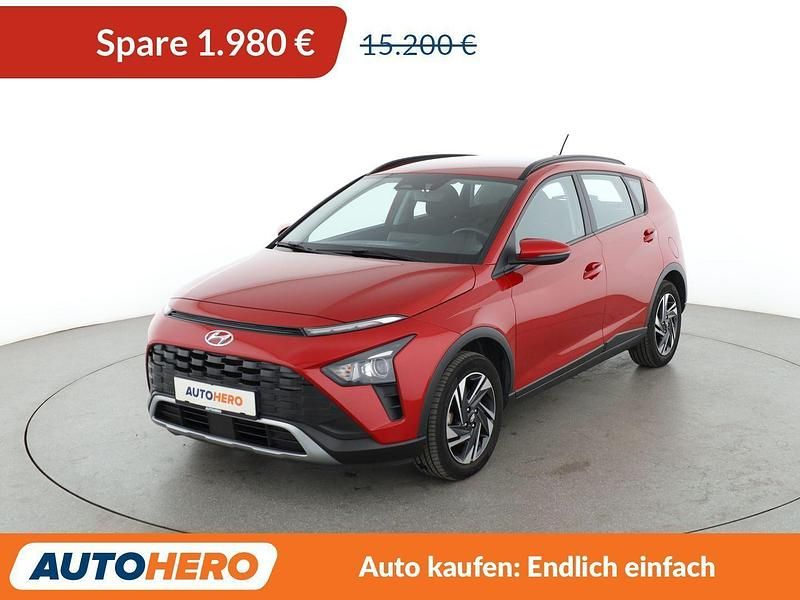 Rot Gebraucht 2021 Hyundai Bayon Select SUV | 13.220 € (Guter Preis) - Bild 1/3